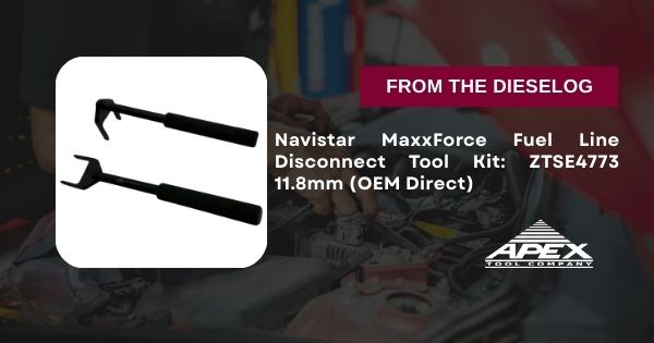 ZTSE4773 11.8mm fuel line disconnect tool kit OEM Navistar MaxxForce